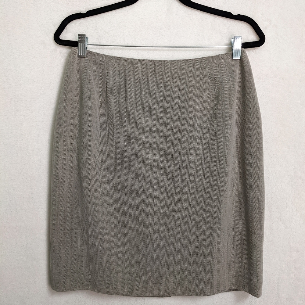 BNWT Emanuel Ungaro Brown/Gray Skirt Size 12/46